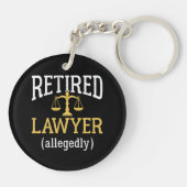 弁護士退職したの申し立て キーホルダー (裏面)