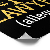 弁護士退職したの申し立て ポスター (角)