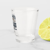 弁護士退職した弁護士退職ウェイ幸せ ショットグラス (右)
