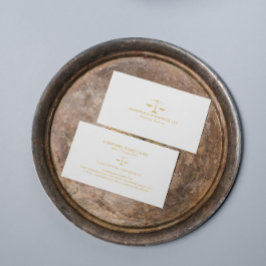 弁護士金ゴールドスケール名刺 名刺