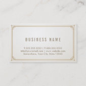 弁護士金ゴールド額弁護士 名刺 (裏面)