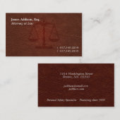 弁護士102 名刺 (正面/裏面)