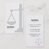 弁護士|の法律事務所 名刺 (正面/裏面)