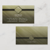 弁護士|の緑 名刺 (正面/裏面)