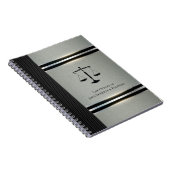 弁護士 はかりで測| of Justice ノートブック (右側)