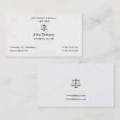 弁護士 はかりで測| of Justice 名刺 (正面/裏面)