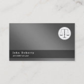 弁護士 はかりで測| of Justice 名刺 (正面)