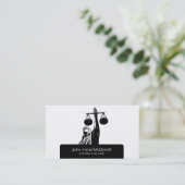 弁護士・アット・ローのエレガントプロフェッショナル 名刺 (スタンド正面)