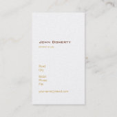 弁護士-エレガントな名刺 名刺 (裏面)