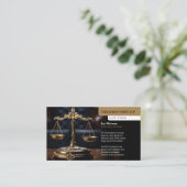 弁護士 |エレガントプロフェッショナル 名刺 (スタンド正面)