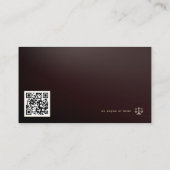 弁護士 |エレガントプロフェッショナル 名刺 (裏面)