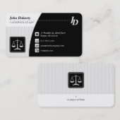 弁護士 |エレガント | 名刺 (正面/裏面)