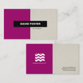 弁護士-シンプルエレガントスタイリッシュ 名刺 (正面/裏面)