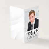 弁護士 |ジャスティスロゴ |ビジネスマン 名刺 (外部)