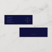 弁護士 スキニー名刺 (正面/裏面)