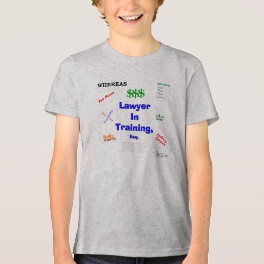 弁護士 トライブレンドTシャツ (正面)