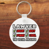 弁護士…パッケージの合計 キーホルダー (正面)