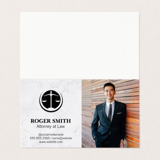 弁護士 |ビジネススクール 名刺 (外部フラット)