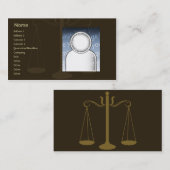 弁護士-ビジネス 名刺 (正面/裏面)