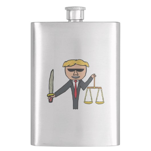 弁護士 フラスク (正面)