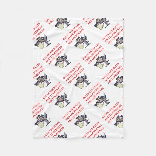 弁護士 フリースブランケット (正面)