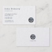 弁護士 |プラチエレガントナム 名刺 (正面/裏面)