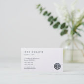 弁護士 |プラチエレガントナム 名刺 (スタンド正面)