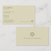 弁護士 |プロフェッショナル弁護士 名刺 (正面/裏面)