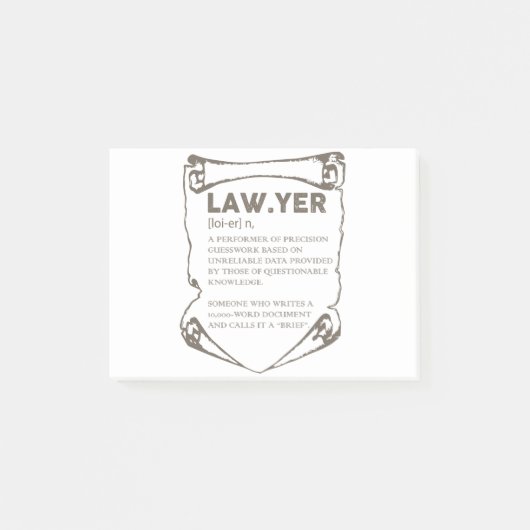 弁護士 ポストイット (正面)