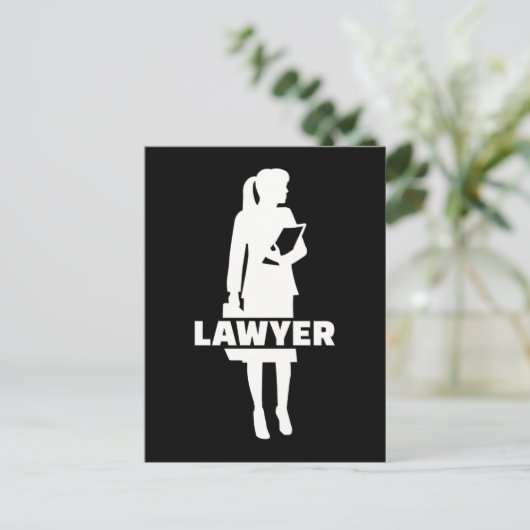 弁護士 ポストカード (スタンド正面)