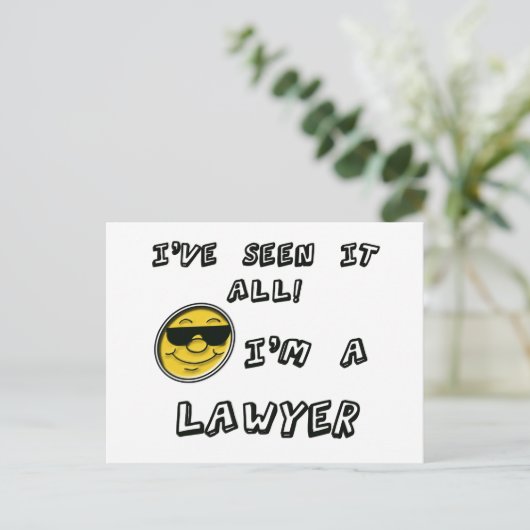 弁護士 ポストカード (スタンド正面)