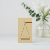 弁護士 |モダン 名刺 (スタンド正面)