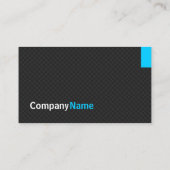 弁護士-モダン Twillグリッド 名刺 (裏面)