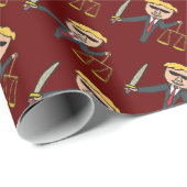 弁護士 ラッピングペーパー (ロールコーナー)