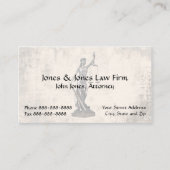 弁護士 レディ・ジャスティス 名刺 デザイン (正面)