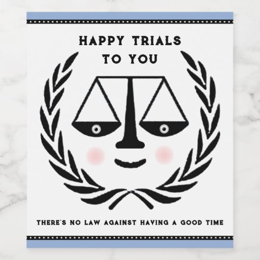 弁護士 ワインラベル (シングルラベル)