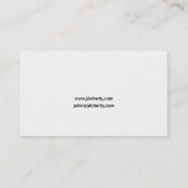 弁護士 |一般教養 名刺 (裏面)