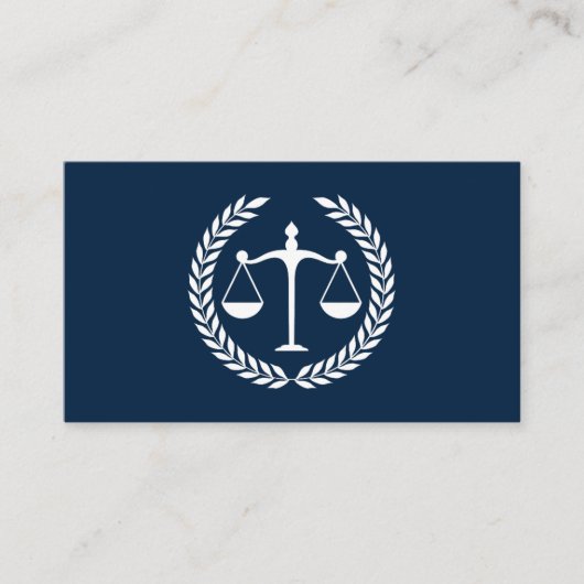 弁護士 中立的プロフェッショナル 名刺 (正面)