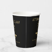 弁護士 - 個人的な 紙コップ (右)