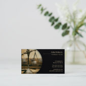 弁護士 |司法はかりで測ヴィンテージ 名刺 (スタンド正面)