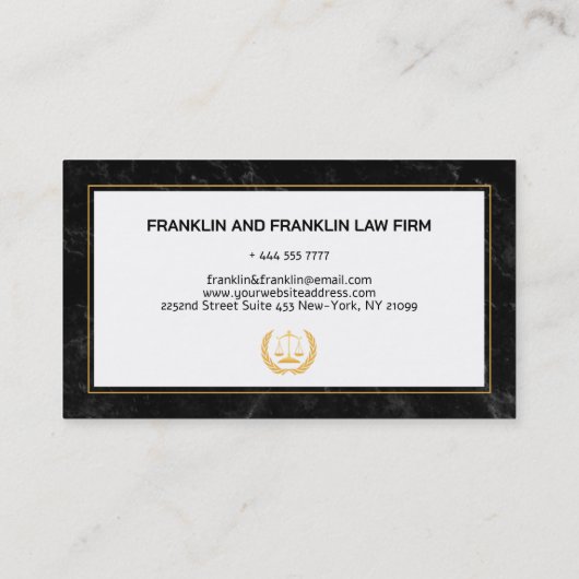 弁護士 名刺 (裏面)