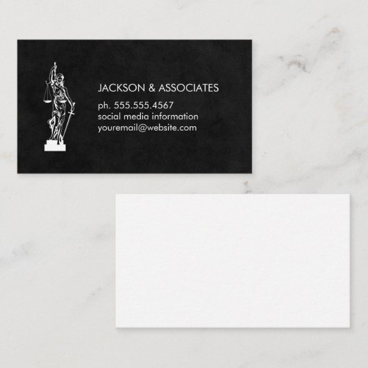 弁護士 名刺 (正面/裏面)