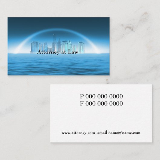 弁護士 名刺 (正面/裏面)