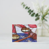 弁護士 名刺 (スタンド正面)