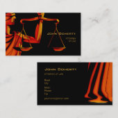 弁護士 – 名刺 (正面/裏面)