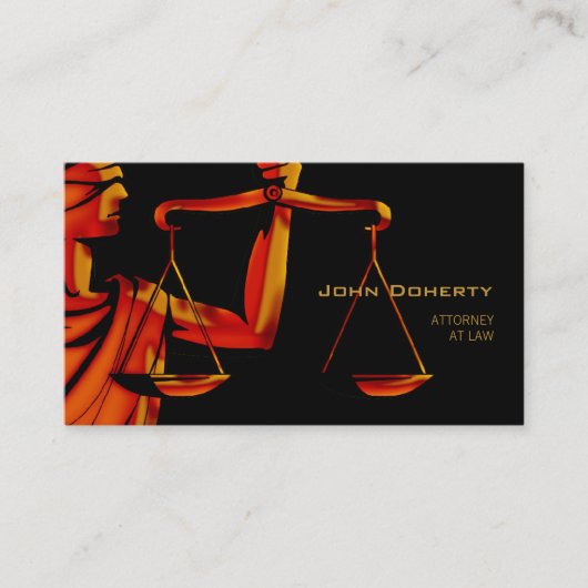 弁護士 – 名刺 (正面)