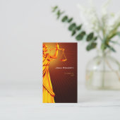 弁護士-名刺 名刺 (スタンド正面)