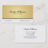 弁護士-名刺 名刺 (正面/裏面)