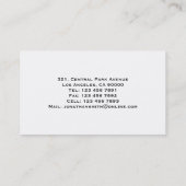 弁護士-名刺 名刺 (裏面)