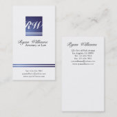 弁護士-名刺 名刺 (正面/裏面)